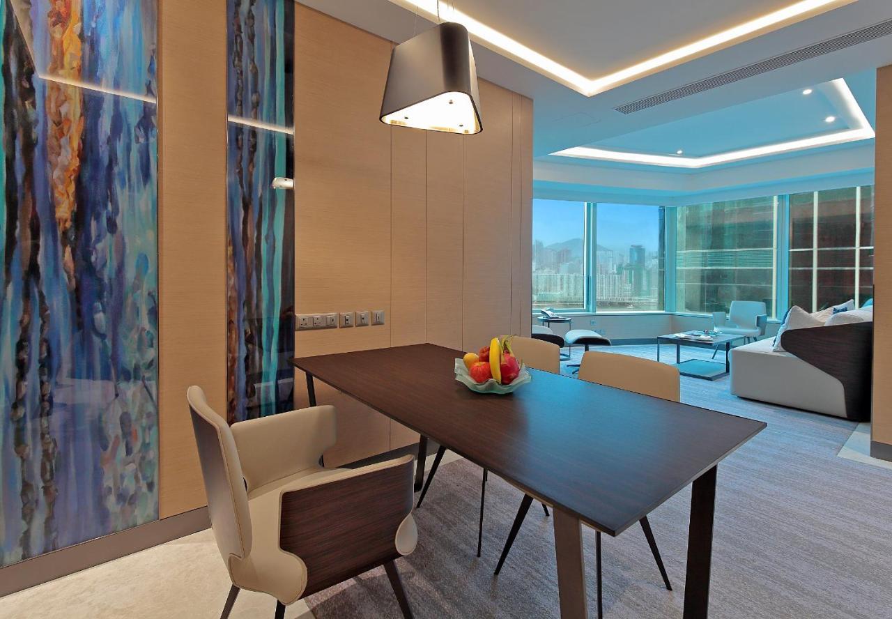Harbour Grand Kowloon Hotel Hong Kong Exterior foto 3D interior rendering