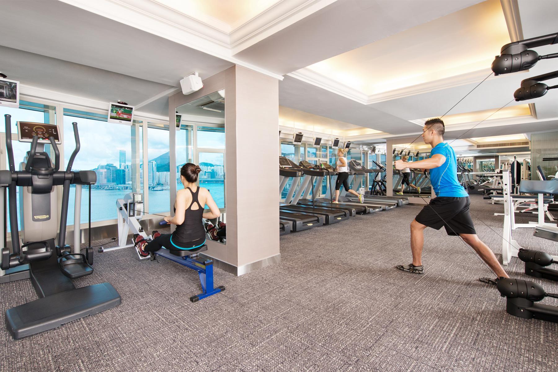 Harbour Grand Kowloon Hotel Hong Kong Exterior foto The Fitness Centre