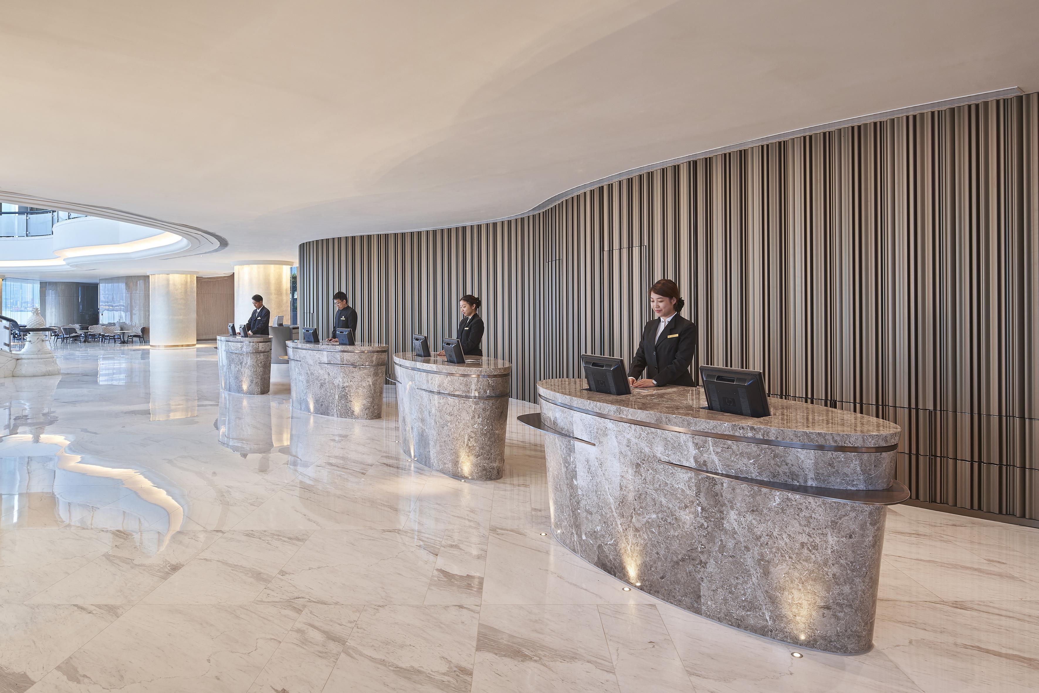 Harbour Grand Kowloon Hotel Hong Kong Exterior foto The hotel's lobby