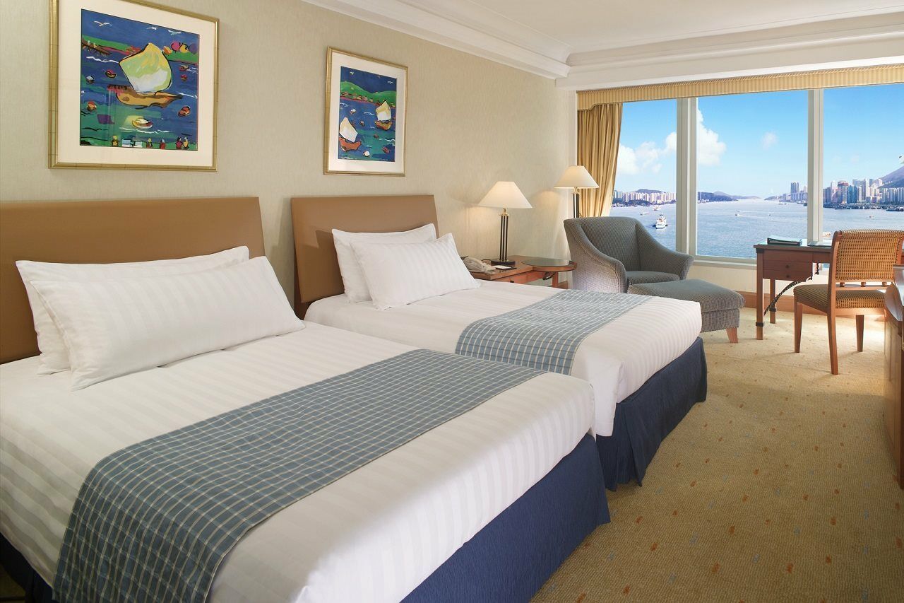 Harbour Grand Kowloon Hotel Hong Kong Exterior foto A room at the Hilton San Diego Bayfront